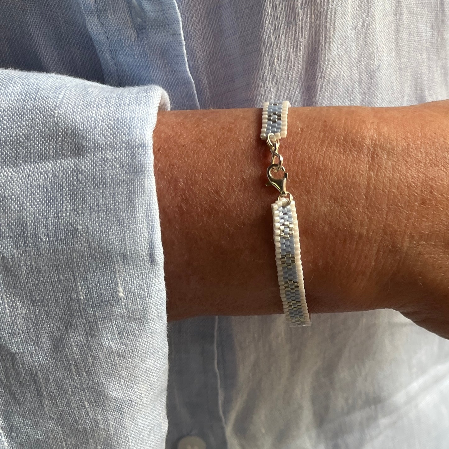 Bracelet Daphné Fait Main Tissées - Perles Miyuki