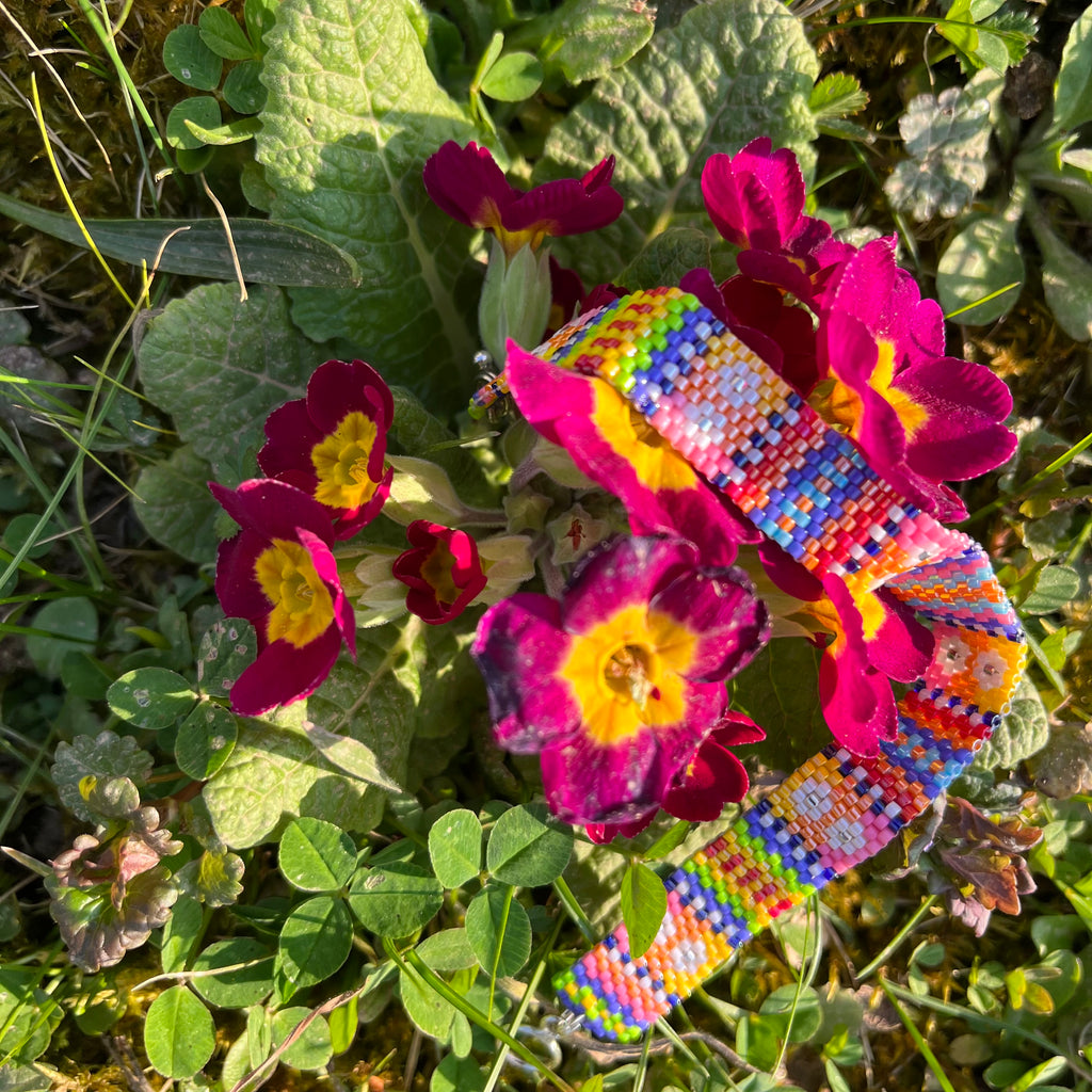 Bracelet  Amaryllis perles Miyukii, photo lifestyle