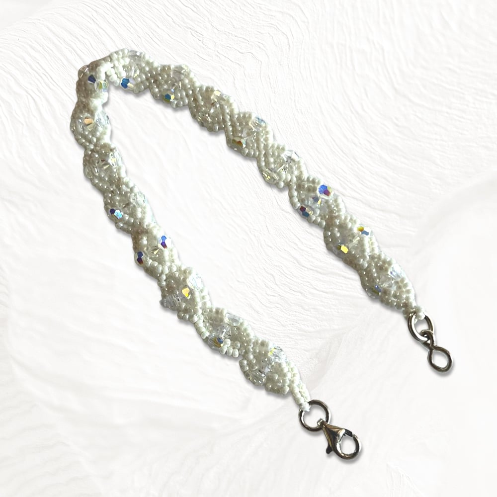 Bracelet Gardenia Artisanal Perles Miyuki